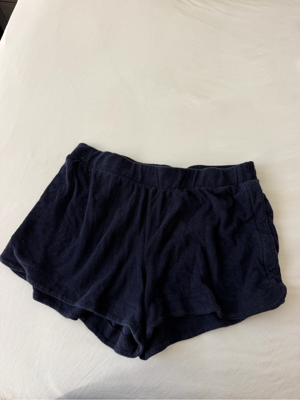 a new day Navy Terry Cloth Lounge Shorts